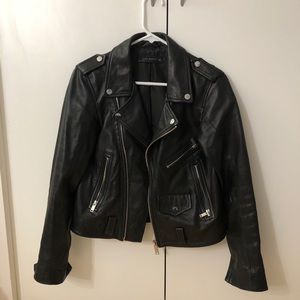 Leather jacket